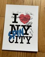 Spin City - Michael J Fox - Signed in Person 07-03-2000, NY, Verzamelen, Film en Tv, Nieuw