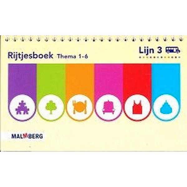 Lijn 3 Rijtjesboek thema 1-6, Boeken, Schoolboeken, Nieuw, Verzenden