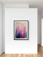 Maese Calvo (1895-1972) - Composición en rosa y azul, Antiek en Kunst