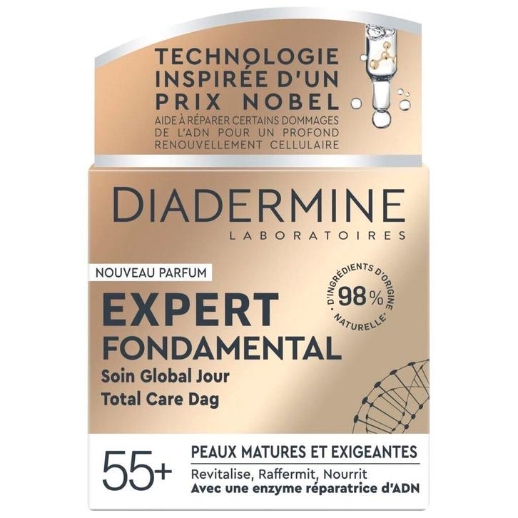 Diadermine Expert Fondamental Dagcrème, Sieraden, Tassen en Uiterlijk, Uiterlijk | Lichaamsverzorging, Nieuw, Verzenden