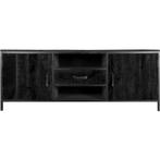 TV Dressoir Luuk Zwart Mangohout 160 cm - Meerdere, Ophalen of Verzenden, Nieuw