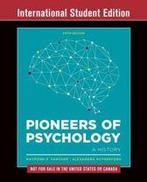 Pioneers of Psychology 9780393603675, Verzenden, Zo goed als nieuw