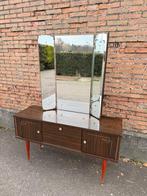 Kaptafel - hout, fineer, glas, massief hout - Franse