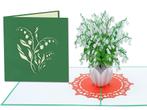 Lelietjes van Dalen - Meiklokje - Vaas met bloemen pop-up..., Verzenden, Nieuw