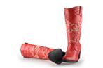 Lazamani Cowboy laarzen in maat 40 Rood | 10% extra korting, Kleding | Dames, Schoenen, Verzenden, Lazamani, Zo goed als nieuw
