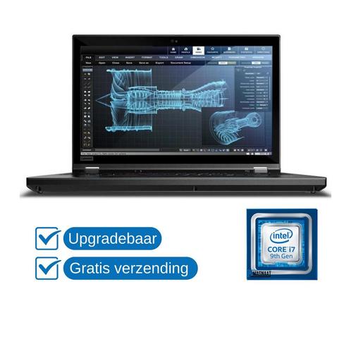 Lenovo ThinkPad P53 i7-9850H @2,60GHz 8GB DDR4 256GB NVMe, Computers en Software, Windows Laptops, Minder dan 2 Ghz, SSD, Qwerty