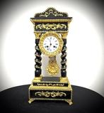 Portico klok - Hout, Verguld brons - 1850-1900