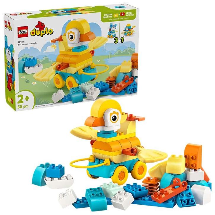 LEGO DUPLO - 3in1 Animals on Wheels 10448, Kinderen en Baby's, Speelgoed | Duplo en Lego, Ophalen of Verzenden