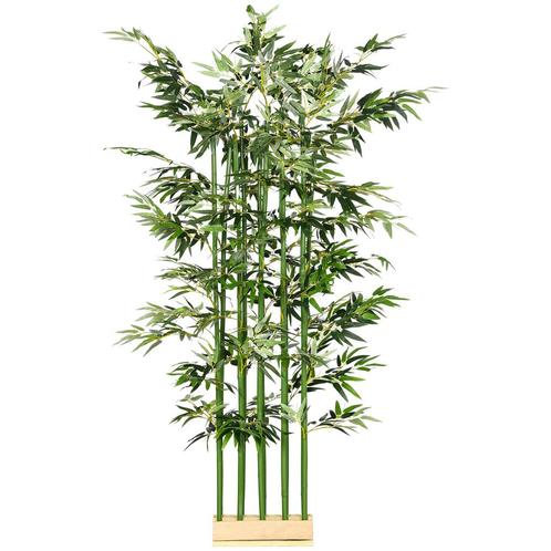 TRUUSK Kunstmatige Bamboe, 180 Cm Kunstplant In Dennenhothou, Huis en Inrichting, Woonaccessoires | Kunstplanten en Kunstbloemen