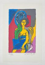 Corneille (1922-2010) - Loiseau vert (Lamour au jour le, Antiek en Kunst