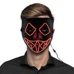 Halloween LED masker Killer Smile Rood, Nieuw, Ophalen of Verzenden