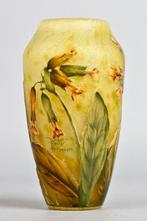 Daum Frères - Daum - Vaas - Glas - Primrose, Antiek en Kunst