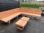 Robuuste Loungeset Douglas hout | lengte naar keuze, Verzenden, Bank, Nieuw, Loungeset