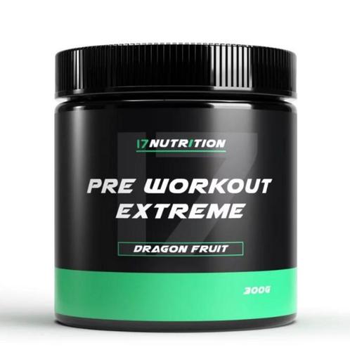 17nutrition Pre Workout Extreme | 300G |, Sport en Fitness, Gezondheidsproducten en Wellness, Poeder of Drank, Nieuw, Verzenden