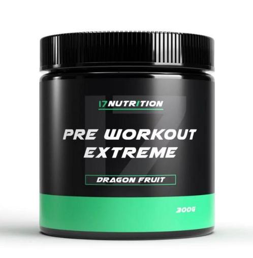 17nutrition Pre Workout Extreme | 500G |, Sport en Fitness, Gezondheidsproducten en Wellness, Poeder of Drank, Nieuw, Verzenden