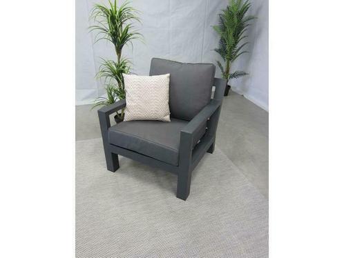 Te Velde tuinmeubelen jackson aluminium lounge stoel, Tuin en Terras, Tuinsets en Loungesets, Loungeset, Stoel, Nieuw, Aluminium