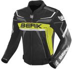 Berik Absolute Race Zwart Neon Geel Antraciet Leren Motorjas, Nieuw met kaartje, Jas | leer, Berik, Heren