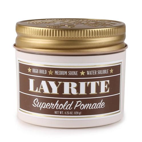 Layrite  Superhold Pomade  113 gr, Sieraden, Tassen en Uiterlijk, Uiterlijk | Haarverzorging, Nieuw, Verzenden