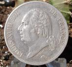 Frankrijk. Louis XVIII. 5 Francs 1824-D, Lyon (Zonder