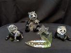 Swarovski - Beeldje - Wildlife Pandas (4) - Kristal