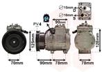 AIRCO COMPRESSOR VOOR KIA RIO DC 2003-2005 0K30C61450C, Ophalen of Verzenden, Nieuw