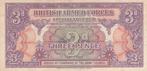 1946 Vf Great Britain M 9a 3 Pence Nd, Postzegels en Munten, Bankbiljetten | Europa | Niet-Eurobiljetten, Verzenden