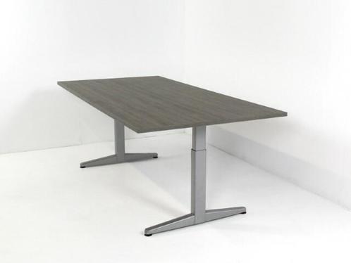 Vergadertafel Ahrend Four Two - 200x100cm - T-poot alu grijs, Huis en Inrichting, Tafels | Eettafels, Gebruikt, Ophalen of Verzenden