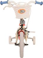 Disney Stitch Kinderfiets - Meisjes - 14 inch - Crème Koraal, Verzenden, Zo goed als nieuw