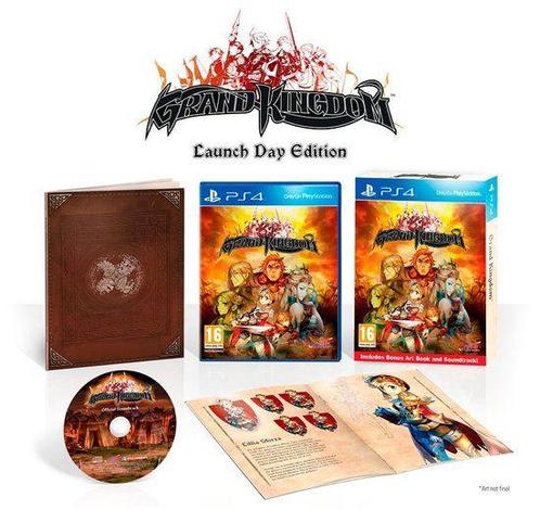 Grand Kingdom-Launch Day Edition (PlayStation 4) Gebruikt, Spelcomputers en Games, Games | Sony PlayStation 4, Zo goed als nieuw