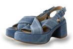 VIA VAI Sandalen in maat 39 Blauw | 10% extra korting, Sandalen of Muiltjes, Zo goed als nieuw, VIA VAI, Verzenden