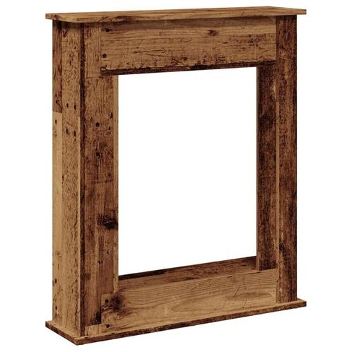 Haardombouw Oud Hout 75cm | Retourdeal | 40% Korting, Huis en Inrichting, Haarden, Elektrische haard, Nieuw, Ophalen of Verzenden