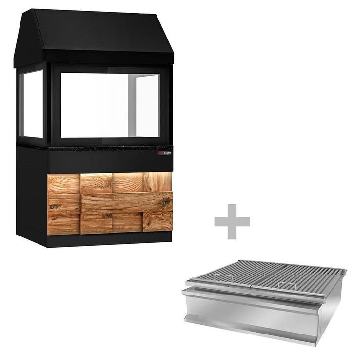 GGM Gastro | Houtskoolbarbecue TORONTO - 1100mm - Houten |, Huis en Inrichting, Keuken | Servies, Effen, Verzenden