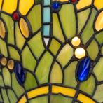 Tiffany wandlamp – Libelle – B 31,5 × H 16,5 cm (Art. 7701), Huis en Inrichting, Lampen | Wandlampen, Verzenden, Nieuw