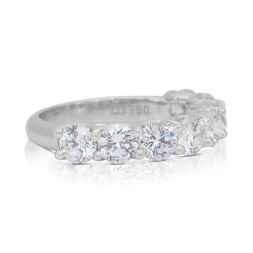 Ring - 18 karaat Witgoud - 2.76ct. tw. Diamant (Natuurlijk), Sieraden, Tassen en Uiterlijk, Ringen