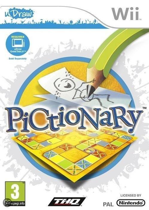 uDraw Pictionary game only (Nintendo Wii tweedehands game), Spelcomputers en Games, Games | Nintendo Wii, Zo goed als nieuw, Ophalen of Verzenden