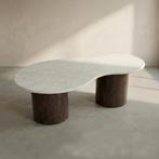 *WOONWINKEL* Organische Salontafel Beige Marmer, Huis en Inrichting, Verzenden, Nieuw