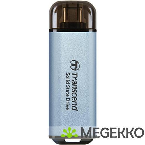 Transcend ESD300C 1 TB Blauw, Computers en Software, Harde schijven, Nieuw, Verzenden
