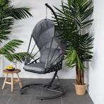 2dekans | Hangstoel Tony met kap - Grijs, Huis en Inrichting, Stoelen, Ophalen of Verzenden, Zo goed als nieuw