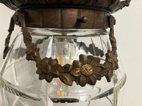 Versailles stijl - Lantaarn plafondlamp - Gepatineerd brons, Antiek en Kunst, Curiosa en Brocante