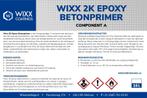 Wixx 2K Epoxy Betonprimer - 20L RAL 7046 | Telegrijs 2 20L, Verzenden, Nieuw, Verf, 15 tot 20 liter