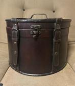 Doos - Absoluut voortreffelijk & zeldzaam - Hout, Leder -, Antiek en Kunst, Curiosa en Brocante
