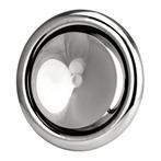 DEC RVS toevoer ventilatie ventiel met montagebus Ø 125 mm -, Doe-het-zelf en Verbouw, Ventilatie en Afzuiging, Ophalen of Verzenden