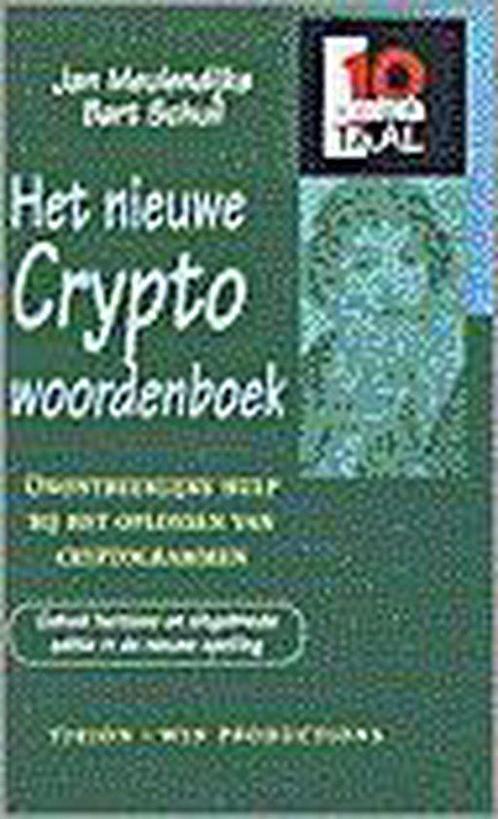 Nieuwe Cryptowoordenboek 9789051215434 Jan Meulendks, Boeken, Sportboeken, Gelezen, Verzenden