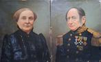 Onbekende kunstenaar - Portretten van schout bij nacht en, Antiek en Kunst, Kunst | Schilderijen | Klassiek
