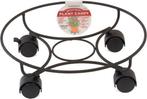 Gardman Plant Caddy 33cm Rond - Zwart, Tuin en Terras, Bloempotten, Verzenden, Nieuw