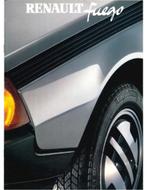 1982 RENAULT FUEGO BROCHURE NEDERLANDS, Nieuw, Renault, Author
