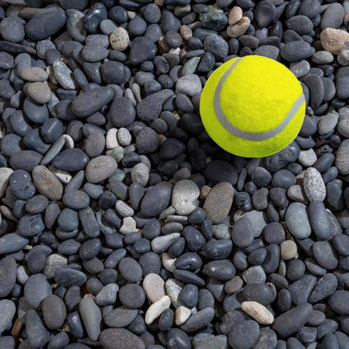 Beach Pebbles Zwart, Tuin en Terras, Grind, Keien en Split, Verzenden