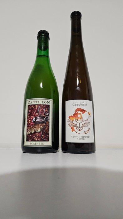 Cantillon - Scarabeé 2024 (bier) en Purberg 2022 (wijn) -, Verzamelen, Wijnen