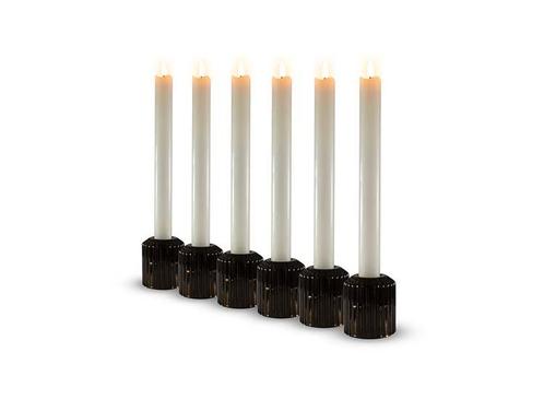 6 FlinQ LED Kaarsen met afstandsbediening - Off White, Huis en Inrichting, Woonaccessoires | Kandelaars en Kaarsen, Nieuw, Verzenden