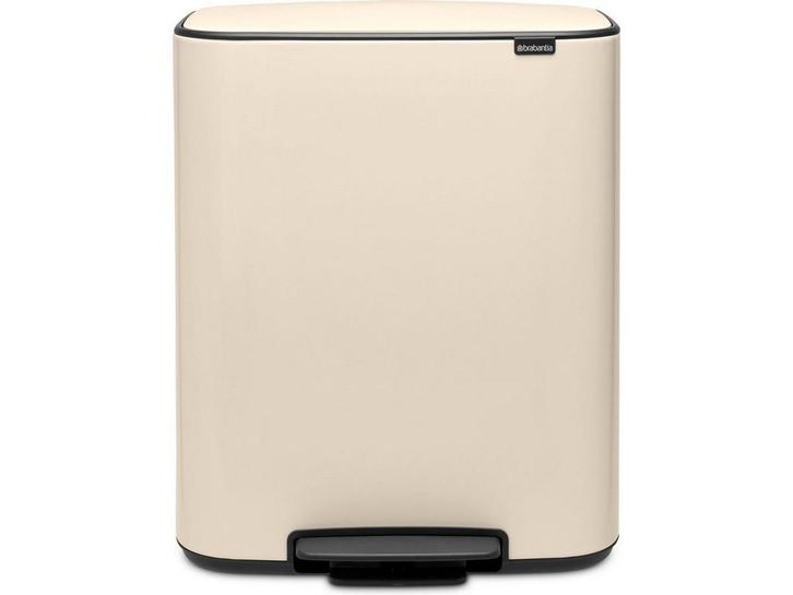 Brabantia Bo Prullenbak - 60 liter - XXL Pedaalemmer - Soft, Huis en Inrichting, Woonaccessoires | Prullenbakken, Zo goed als nieuw